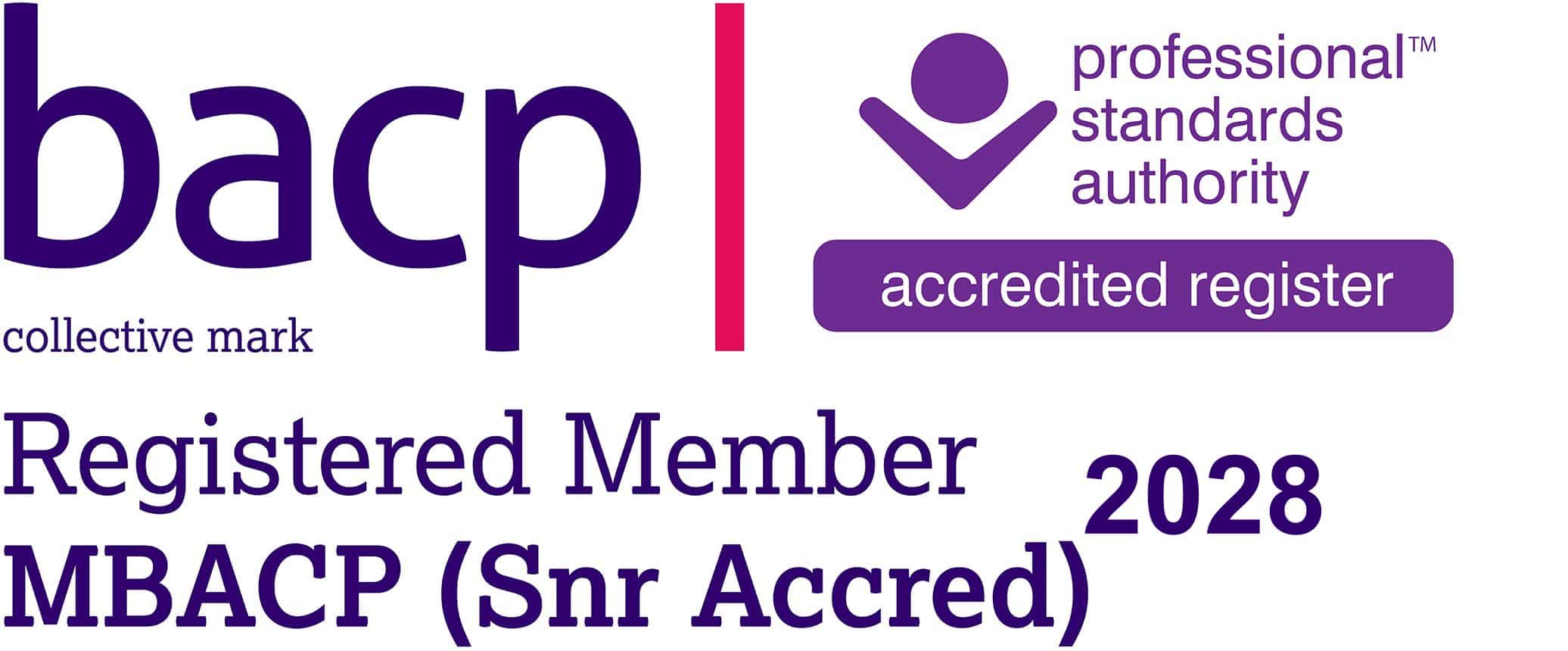Wendy Bramham - MBACP (Sir Accred) registered member no. 2028